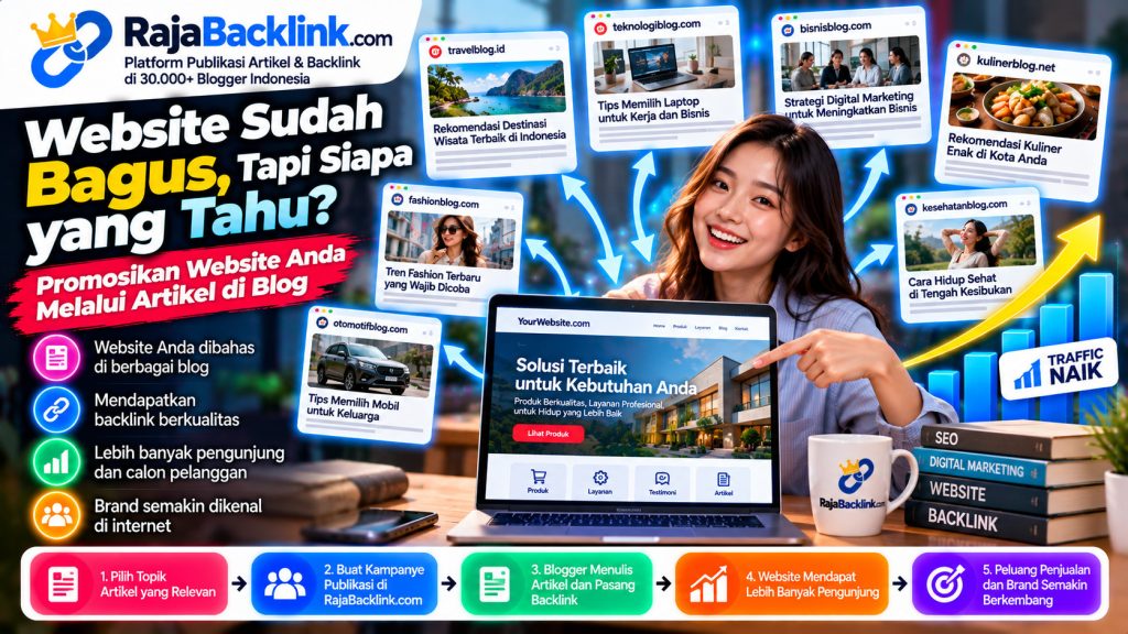 Website Sudah Bagus, Tapi Siapa yang Tahu? Begini Cara Membuatnya Lebih Dikenal